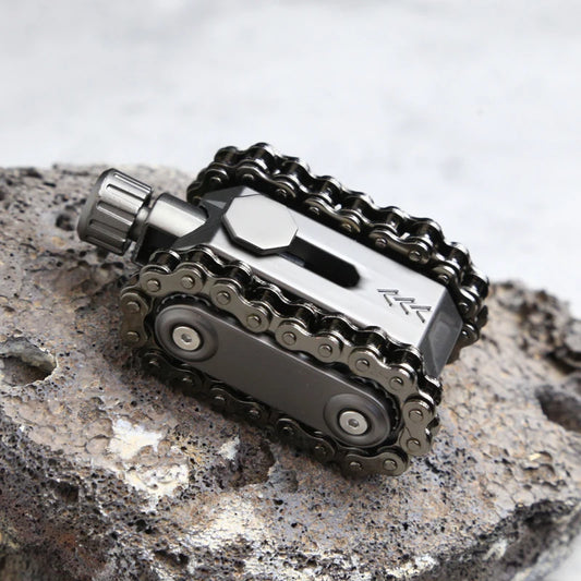 EDC Metal Tank Fingertip Spinner Chain Gear Toy Office Stress Relief Toys Office Stress Relie For Adult Children Giftf Toys