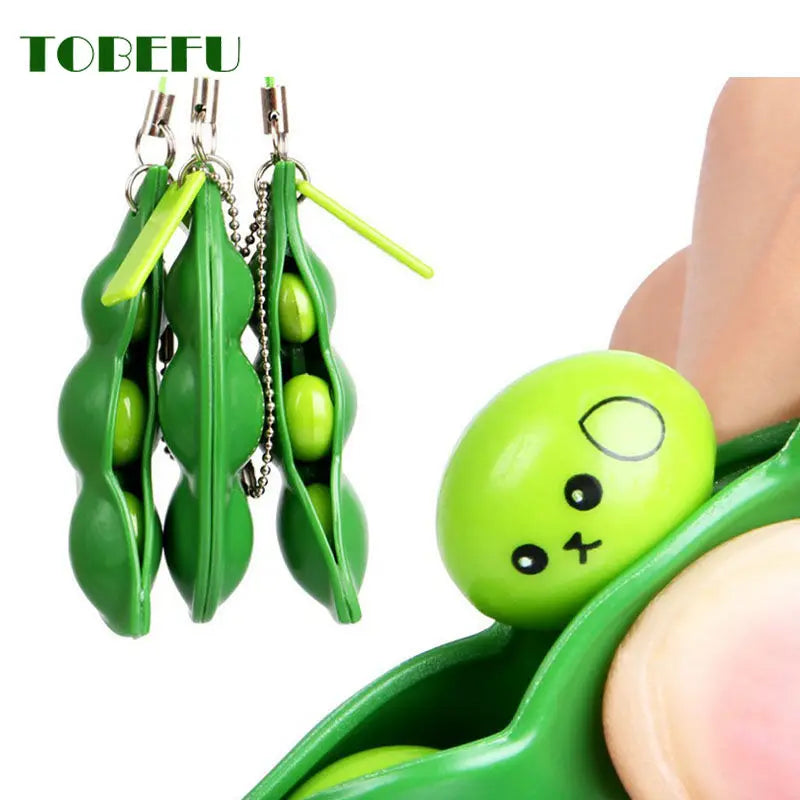 EDAMAME POPPER KEYRING