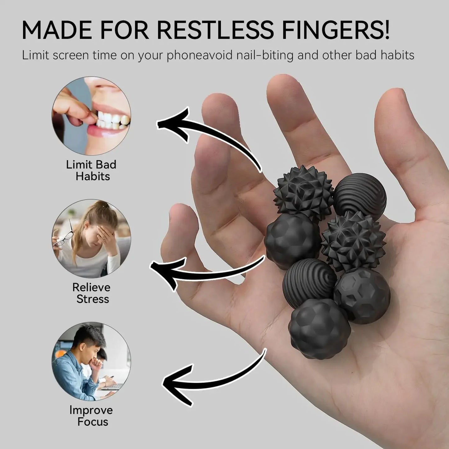 MAGNETIC SENSORY BALLS