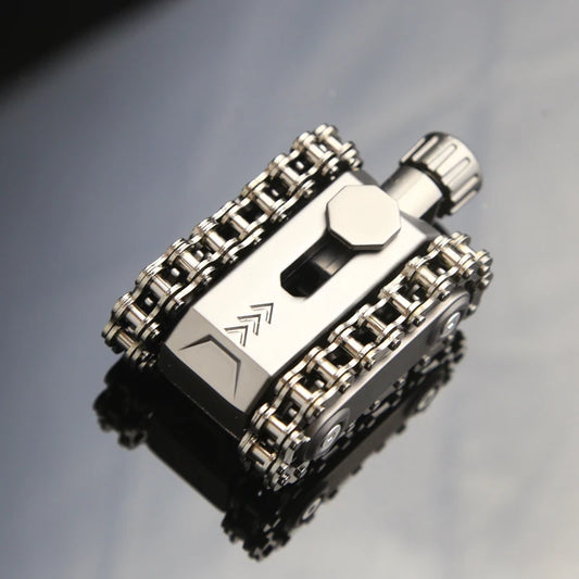EDC Metal Tank Fingertip Spinner Chain Gear Toy Office Stress Relief Toys Office Stress Relie For Adult Children Giftf Toys